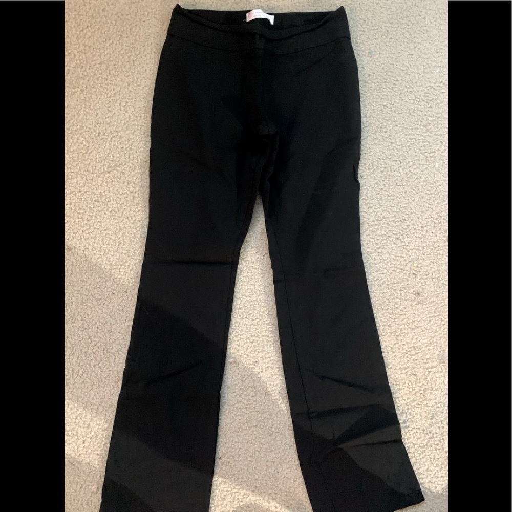 Black stretch dress pants